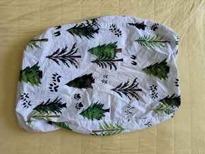Caden lane forest print change pad cover